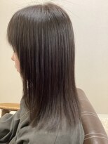 フランヘア 新宮店(Flan hair)&nbsp;オリーブ系のキリッパ可愛いデザイン