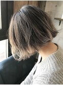 # 抜け感 # 小顔大人かわいい # 外国人風ボブ#グラボブ