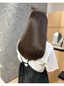 【さら艶感へ*初夏限定】カット＋髪質改善ストレート＋ケアTr ￥27750→￥23000
