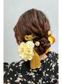 ヘアースペース ミツオ(hair space MITSUO)&nbsp;振袖★ゆるシニヨン