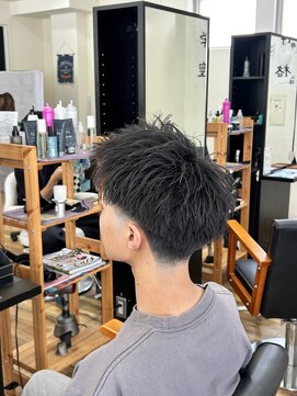 スウェル 千葉店(Swell) スパイキー×テーパーフェード