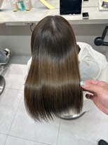 ロンドメリア 天神大名店(Lond Melia) ミディアム/暗めカラー/グランマッシュ/デザインカラー