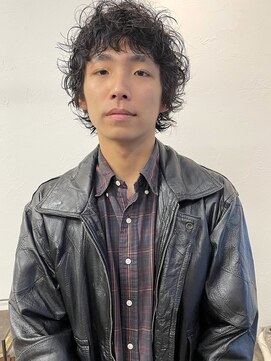 ヨハク メンズ 大阪梅田中崎町(yohaku メンズ) <79>グランジパーマ×メンズカット