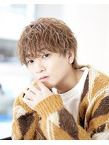 オーシャントーキョー 心斎橋(OCEAN TOKYO WEST)&nbsp;波巻きパーマツイストスパイラルパーマセンターパートウルフ