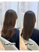 シゲ 自由が丘店(SHIGE) 白髪染めも髪質改善カラーでマイナス10歳40代50代グレイカラー