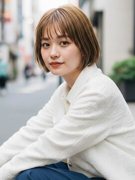 ライクバイコトナ 越谷(RIKE by kotona) 30代40代50代絶壁解消ひし形小顔前下がりショートボブ【越谷】