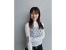 【トレンド韓国ヘアはHINAにおまかせ】レイヤーカット+トリートメント¥8900