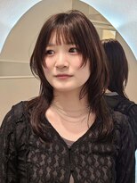 コルマーノ(COL MANO)&nbsp;【南部担当】透明感ラベンダーグレージュ×レイヤースタイル