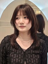 コルマーノ(COL MANO)&nbsp;【南部担当】透明感ラベンダーグレージュ×レイヤースタイル