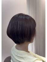 ヘアケアアンドヘアデザイン リベール(L:belle)&nbsp;丸みグラデーションボブ艶感ショート