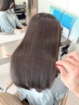 キュア 池袋(CURE) 8トーン透明感オリーブベージュ×髪質改善 #078