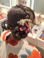 バサラ 浅草寺店(VASARA)&nbsp;サイド編込みおだんご