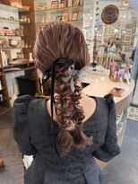 バイブアンドアネックス(VIBE & ANNEX)&nbsp;【★AOI★】ヘアセット/編み下ろし/結婚式/横浜/石川町/元町