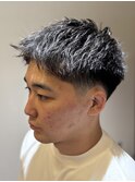 リバースセンターパート/ニュアンスパーマ/ダウンバング/瀬田