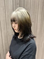 フリーダムガーデン 岡山駅前店(freedom garden)&nbsp;10代20代個性派ルーツカラー&ミディアムハッシュ