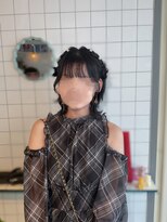 ヘアー アレス(hair ales)&nbsp;ウルフでもできる♪【 ハーフクラゲヘア 】