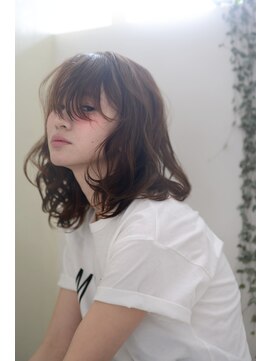 アダムスブォーノ(adamsbuono) 【adams buono】　大人透け感ロブ　ケイタ