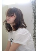 【adams buono】 大人透け感ロブ ケイタ