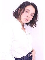 レンク(LENC) Coast.ボブ×ミックスカール×暗めカラー×スポテニアス★