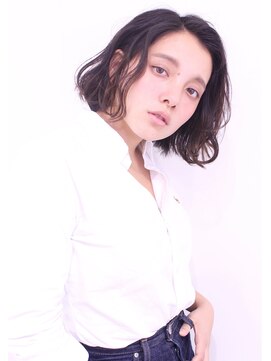 レンク(LENC) Coast.ボブ×ミックスカール×暗めカラー×スポテニアス★