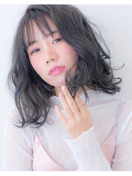 オルソーヘアー(orso hair) orso hair ブルーベージュ×ミディアムボブ