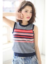 美容室 パルス 静岡鷹匠店(PALS)&nbsp;無造作感のあるウェーブ ふわミディ