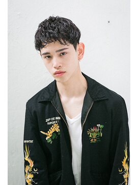 アカ(ACA) 【ACA】レイヤーラフパーマセミウェットクラウドマッシュ