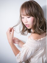 カバーヘア ブリス 戸田公園西口店(COVER HAIR bliss) 無造作カールが大人可愛いルーズセミディw戸田公園10代20代30代