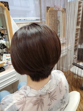 ヘアアンドメイク イムス(hair&make imus) ナチュラル☆ショートボブ