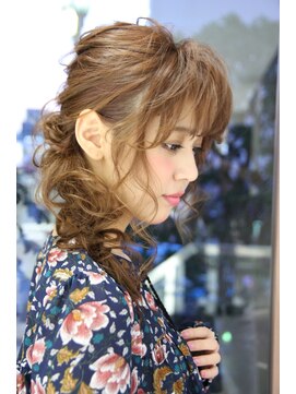 グレープバイン(GRAPEVINES) サイド編み下ろしアレンジ