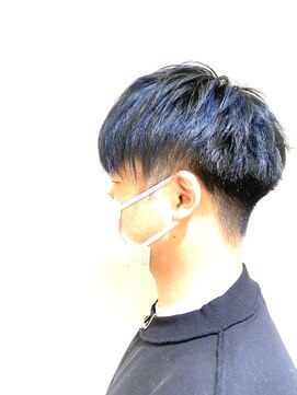 アッシュ 町田駅前通り店(Ash) 【Ash町田駅前通り店 内野光葉】マッシュ×ブルーブラック