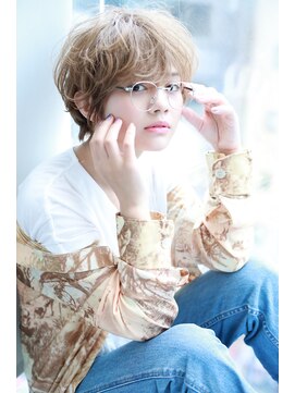 クラウドゼロ(Cloud zero) ハイトーンベージュショート【Cloud zero】