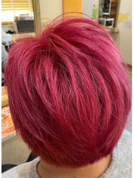 ヘアーサロン ウィッシュ(hair salon Wish) バイオレットピンク☆