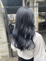 ファンド 千葉(fand)&nbsp;斜めバング/グレージュカラー/デザインカラー/シルキーベージュ