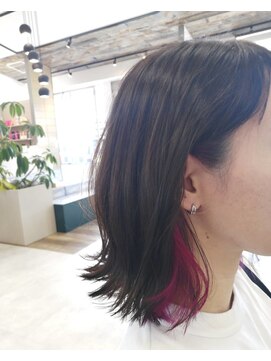 カリン(carin) イヤリングカラー♪インナーベビーピンク♪