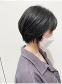 丸みショートボブ