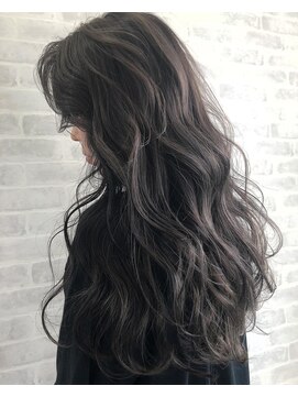 アヴァンス 京橋店(AVANCE) 暗さと透明感あるメルティカラー！極細ハイライト×ダークグレー