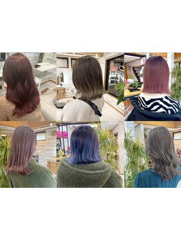"Coral Hair Designだからこそ叶う"Only Oneのカラーで透明感のあるヘアデザインをお届け！