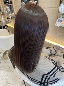 エアー 銀座(air) ★岡田有加★20代30代/春の艶感ロイヤルパープルカラー