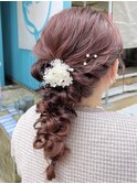 ヘアーメイクオズ＆金あゆみ　結婚式およばれヘア☆