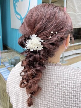 ヘアーメイクオズ(hair make O/S) ヘアーメイクオズ＆金あゆみ　結婚式およばれヘア☆