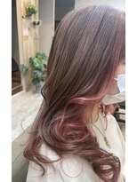 ヘアブランコブランコ 横浜(hair blanco_blanco) ボブウルフ/くびれヘア/グレージュカラー/ココアベージュ/横浜駅