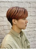 赤髪のシャンクスセンターパート【理容室/美容室】