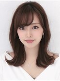 オフィスコーデにも合うナチュラル清潔感好感度アップヘア