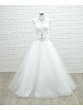 プレスト ベル 三宮 駅前店(Presto belle) 【プレストベル】ウェディングドレスレンタル　WD-A004