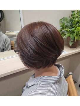 ヘアーアンドビューティーショップ エボルティー(hair&beauty shop EvoLuty) グラボブ前下がり