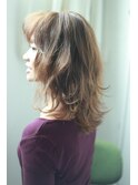 20代30代40代50代 レイヤー ワンカールパーマ