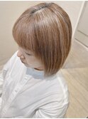 大人かわいい☆ピタッと収まるショートボブ♪髪質改善ストレート