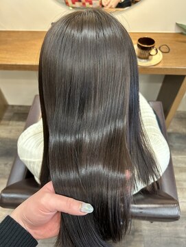 シーン(seen.) 透明感ミディアム×髪質改善 30代40代50代60代