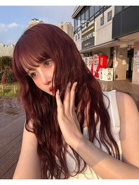 ボアップ(boappu) #プルシール#シールエクステ#エクステ#レッドカラー